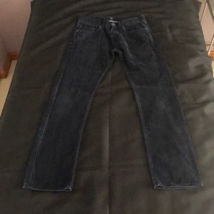 Banana Republic men’s corduroy pants. Navy blue. 30x32.